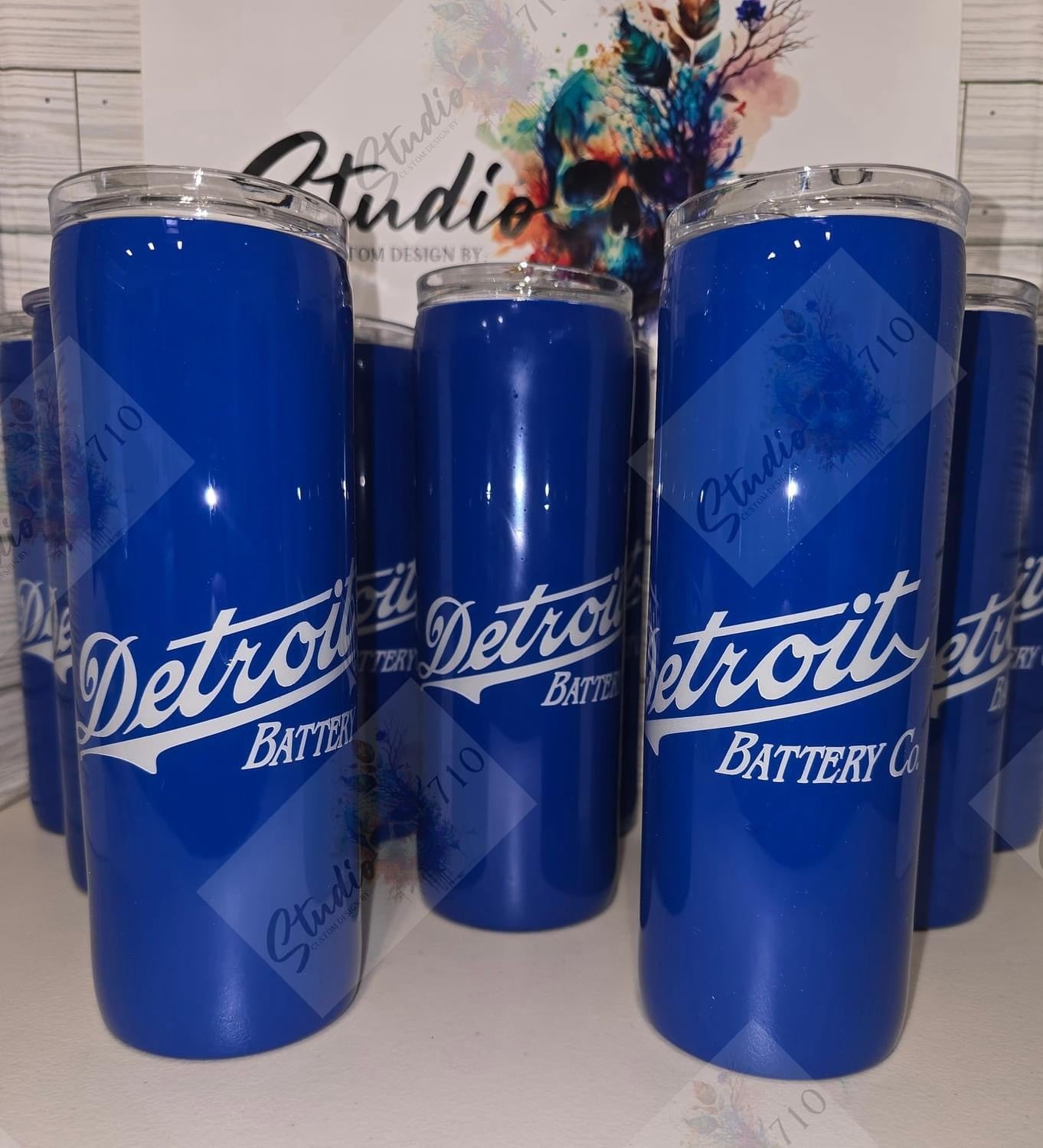 20oz Detroit Battery Co Tumbler DETROIT BATTERY COMPANY 20oz Detroit Battery Co Tumbler Detroit Battery Company